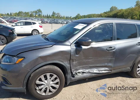 2016 Nissan Rogue S из США, поврежденный, VIN 5N1AT2MN6GC891204